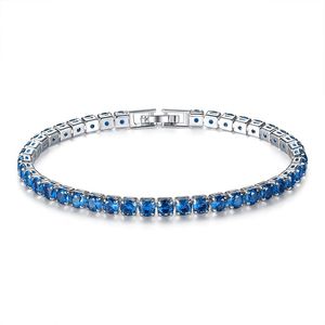 Браслет -дизайнер для женщин браслетов очаровывать браслеты, заморозившие цепные теннисные браслеты, модные биджо -прямоугольник, браслет овальная форма роскошные бриллианты браслет
