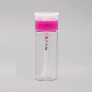 100 мл гвоздя мини -диспенсер пустой бутылка Акриловый гель гель для снятия полировки для очистки жидкости