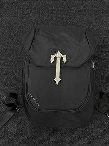 Omuz çantaları tasarımcı çantası naylon trapstar sırt çantası omuz çantaları klasik unisex el çantaları siyah şeridi yüksek kaliteli kobra t londra okul çantası