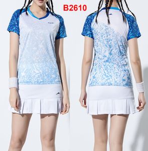 Diğer spor malzemeleri kadınlar qucik kuru badminton kıyafetleri spor setleri tenis kıyafetleri badminton giyim tenis giyim setleri spor takım elbise 230815