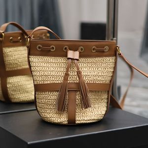 Женские ковша сумки сололовый плетение дизайнерское сумка с крови сумки для кузова пляжные сумки сумки верхний зеркал качество роскошная сумочка сумки для плеча в струнах