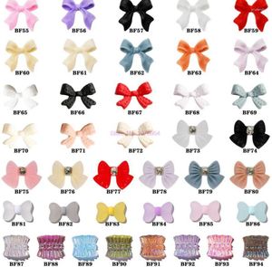 Tırnak Sanat Dekorasyonları 2000pcs 3D Yay Çıkartmaları Mat Tasarımlar Moda Güzel Kore tarzı Akrilik Takı Bows Tie Dekora Aksesuarları