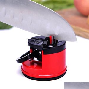 Other Knife Accessories Sharpener Sharpening Tool Easy And Safe To Sharpens Kitchen Chef Knives Damascus Suction Drop Delivery Home Ga Dhq9M
