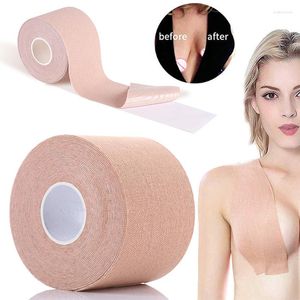Bustiers & Corsets Summer Strapless Bikini Invisible Nipple Cover Breast Lift-Up Boob Tape Women Sexy Tube Top Plus Size Bra Push Up Crop