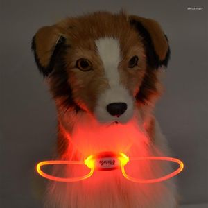 Собачья воротники регулируемые светодиодные воротнички. Избегайте аварийного ожерелья