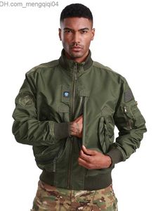 Jackets masculinos de jaqueta de bombardeiro masculino Casa do exército Autumn Windbreaker marido piloto Motocicleta Jaqueta M65 Militar Militar