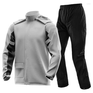 Racing Sets Men Waterproof Rain Suits Lightweight Coats For Adults With Hooded Raincoats Jackets Motorcycle Golf Gear