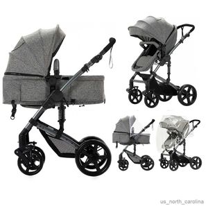 Strollers# Lightweight Baby Stroller High quality High landscape Folding Cart Comfort Baby Stroller in 1 for newborn baby R230817
