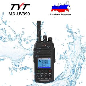 Walkie Talkie Tyt MD UV380 UV390 5 ватт IP67 Dual -Band Digital VHF UHF DMR Radio Amateur GPS Опция 230816
