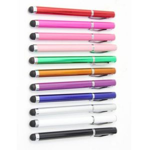 Akıllı Telefonlar için Stylus Pen Tablet Universal 2 In 1 Kapasitif Ekran Dokunmatik Çizim Yazma Pencil Android Telefon Samsung Xiaomi
