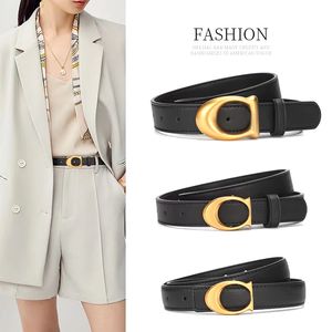 Luxurys Golden 2023 Abito di qualità specchio Black Belt Woman Tabby Gold Silver Lady Business Designer 7A Designer per Man Casual Genuine in pelle Fashi