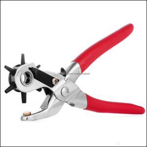 Pliers Sunshinejewelry Hole Punch Punch Plung Plink Tool для дежурного ремня Кожаные бумажные пакеты Смотрите для переворота DIY Ремесленные ремни и кнопки джинсов De De Otujp