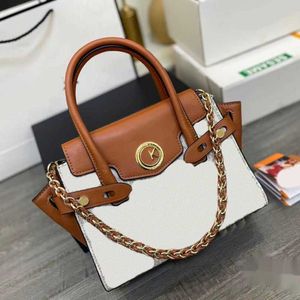 Şık M Ayna Kalitesi Lüks El çantaları K Womens Tasarımcı Çanta Mektubu Totes Walker Cowhide Tote Çanta Omuz Crossbody Bender Çantası 230715