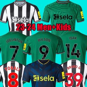 23 24 130th Soccer Jerseys Bruno G Newcastles 130 anos Bruno G. Joelinton ISAK 23 24 NUFC FAIR PLAYER Versão