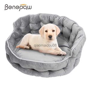 Другое питомец поставляет Benepaw теплый маленький кровать для собак, стиральный роскошный диван питомца Супер мягкий пушистый, не скользящий спящий кошачий кровать легко в очистке HKD230821