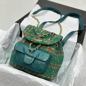Klasik flep kadın tüvit sırt çantası patchwork çok renkli crossbody tek omuz tasarımcı çantası lüks el çantası büyük kapasiteli açık para çantası sacoche 18 22cm