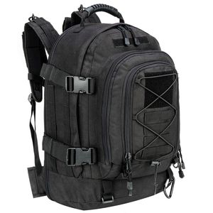 Schulbeutel großer 60l Taktischer Rucksack für Männer Frauen im Freien wasserfeste Wanderrucksäcke Reise -Laptop 230821