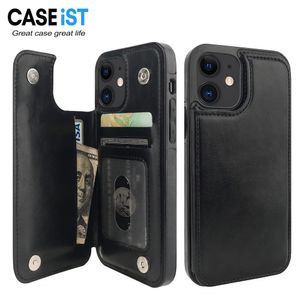 Kasaist lüks flip deri cep telefonu cüzdan kılıfları kredi kartı yuvaları stant sahibi sentetik mobil kapaklar iPhone 15 14 13 12 11 Pro Max Plus XS XR 7 8 Plus Samsung