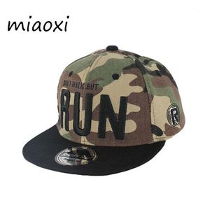 Top Caps Miaoxi Marka Moda Ordusu Yeşil Çocuk Beyzbol Kapağı Çocuklar Erkekler İçin Koşu Şapka Kızlar Günlük Bonnet Unisex Hip Hop GORROS12754