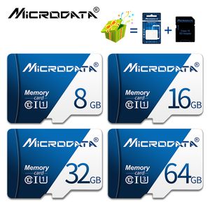 Hard Drivers Class10 Micro TF SD Card 128GB 64GB 32GB 16GB U1 Minisd Flash TF Card with package for mobile phone with SD adapter 230818