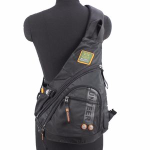 School Bags Men Oxford Sling Knapsack Shoulder Messenger Chest Bag Laptop Kettle Travel Assault Single Back Pack Cross Body Trekking 230821