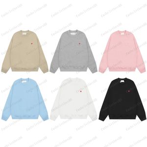 Yuvarlak Boyun Erkek ve Kadın Tasarımcısı Hoodie Yüksek Kaliteli Kazak İşlemeli Kırmızı Aşk Bahar Yuvarlak Boyun Külot Çift Sweatshirt