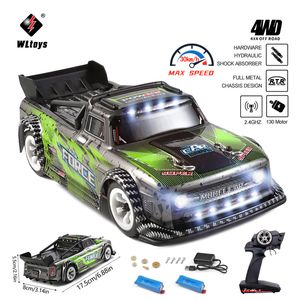 WLtoys RC Car 1:28 4WD Off-Road Electric Vehicle, 30Km/H High Speed Drift, Remote Control Car, 30 Min Play Time, 100m Range