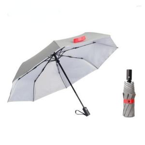 Зонтики Полностью автоматический зонтик ночной ночной рефлексив, обесцвеченный при воздействии защиты от затенения водного солнца.