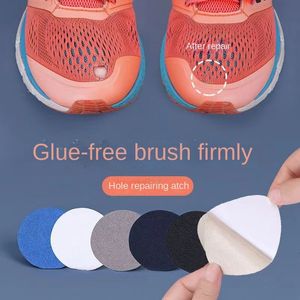 Shoe Parts Accessories Patch Vamp Repair Sticker Subsidy Sticky Shoes Insoles Heel Protector Hole Lined AntiWear Foot Care Tool 230823
