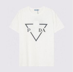 Tasarımcı Tişört Siyah Beyaz Gömlek Erkek Moda Baskılı Gömlek Kısa Kollu Moda Tasarımcı Pamuk Tişört Kadınlar İçin Tasarımcı Gömlek S-3XL
