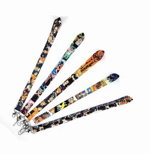 Haikyuu Designer KeyChain японская аниме Lanyard Lanyard идентификатор идентификатор кредитной карты Cover Cover Pass Mobile Phone The Charm держатель держателя ключей держателя держателя ключей держателя держателя ключей