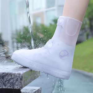 Yağmur Botları Ayakkabı Örtüsü Açık Mekan Erkekler Kadın Su Geçirmez Anti Slip Kalın Yoklamalı Su Damlası Toptan Satış 230822