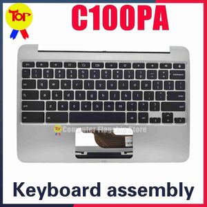 Kefu c100pa para asus teclado portátil chromebook flip c100 c100p conjunto de teclado original 90nl0971-r31us0 hkd230812