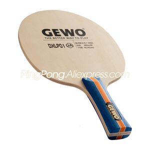 Table Tennis Balls Original GEWO DXLP01 Blade Racket Light Weight 5 Ply Wood Allround Ping Pong Bat Paddle 230824