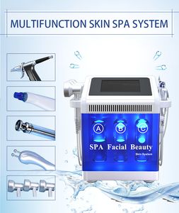 Ücretsiz yüz maskesi hidro mikrodermabrazyon salonu ekipmanı aqua yüz hydra dermabrazyon salon makinesi