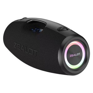 Zealot S78 High Power 100W Party Speaker Portable Bluetooth -динамики мощные беспроводные сабвуферы Soundbox Stereo Super Bass Mp3 -плеер Boombox