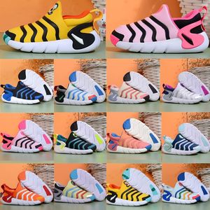 Toddler Ayakkabı Dinamo Ücretsiz Git Çocuk Tasarımcı Sneakers Çocuk Yumuşak Koşu Ayakkabıları Bebek Bebek Erkek Kızlar Gençlik Ayakkabı Boyutu 22-35