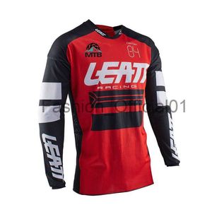 2023 NEW Downhill Jerseys Bike Shirts Offroad DH Motorcycle MTB leatt racing Motocross Sportwear Clothing bike YETIing x0824
