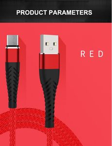 3M 9ft Quick Charge Type T Type C Cable for Samsung for Android Fast Charging Cable for Huawei P30 Xiaomi Charger Wire Coll for Micro Other Cable