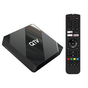 ТВ-приставка QTV X5, Android 10.0, промежуточный программный приемник Allwinner H616, 2 ГБ, 8 ГБ, 2,4 ГБ, 5G, Wi-Fi, 4k OTT, медиастример, коробка с подпиской на обслуживание на 1 год