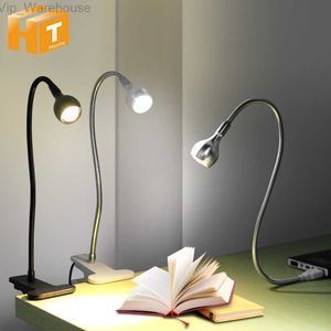 Светодиодная настольная лампа с зажимом 1 Вт гибкий светодиодный считывающий книж