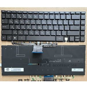 HP Spectre X360 14-EA 14-EA0047NR 14-AE023DX için yeni US/RU Laptop Klavye HKD230825. HKD230824