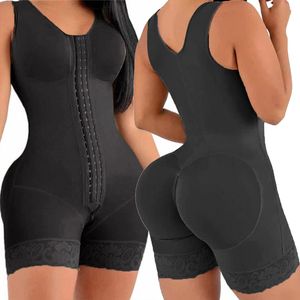 Bel karın şekillendirici fajas colombianas ameliyat sonrası shapewear yüksek sıkıştırma zayıflama kemeri kadınlar düz mide popo kaldırıcı vücut şekillendirici fermuar kasık 230824