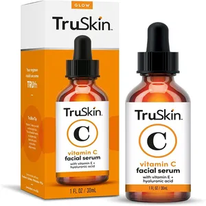 Stock Truskin сывороточный витамин C Truskin Vitamin C Сывороточный уход за кожей лицом сыворотки 30 мл 60 мл бесплатно быстро