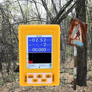 Radiation Testers BR-9C 2-in-1 Handheld Digital Display Electromagnetic Radiation Nuclear Detector EMF Geiger Counter Full-functional Type Tester 230825