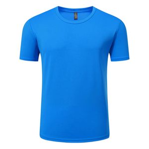 İyi Ürün EP1903160G iğne deliği yuvarlak boyun ışığı ve ince hızlı kurutma spor tişört buz ipek pürüzsüz ve nefes alabilen koşu serin t-shirt