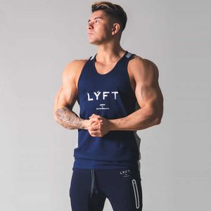 Erkek Tişörtler Erkekler vücut geliştirme yuvarlak boyun tank Top yaz sporu kıyafetleri erkek kolsuz gömlek ince hızlı kuru tank üst erkek fitness giyim t230601