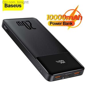 Baseus Power Bank 10000mAh Harici Batarya 20000 MAH Powerbank PD 20W Şarj Taşınabilir Şarj Cihazı İPhone Mi Poverbank Q230826