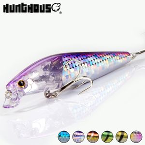 Yemler Hunthouse Exseence Sığ Suikastç Slider Minnow Balıkçılık Cazibesi 99mm 15G 99F Flaş Tungsten Ağırlık Sistemi Yüzer 230825