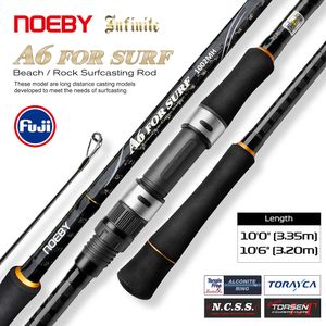 Рыбалка на лодках noeby Surf Rod Shore Casting 3 05m 3 2m 10 45G 20 70G Приманка Вес H MH FUJI GUIDE DPS SEABASS FLATFISH 230825